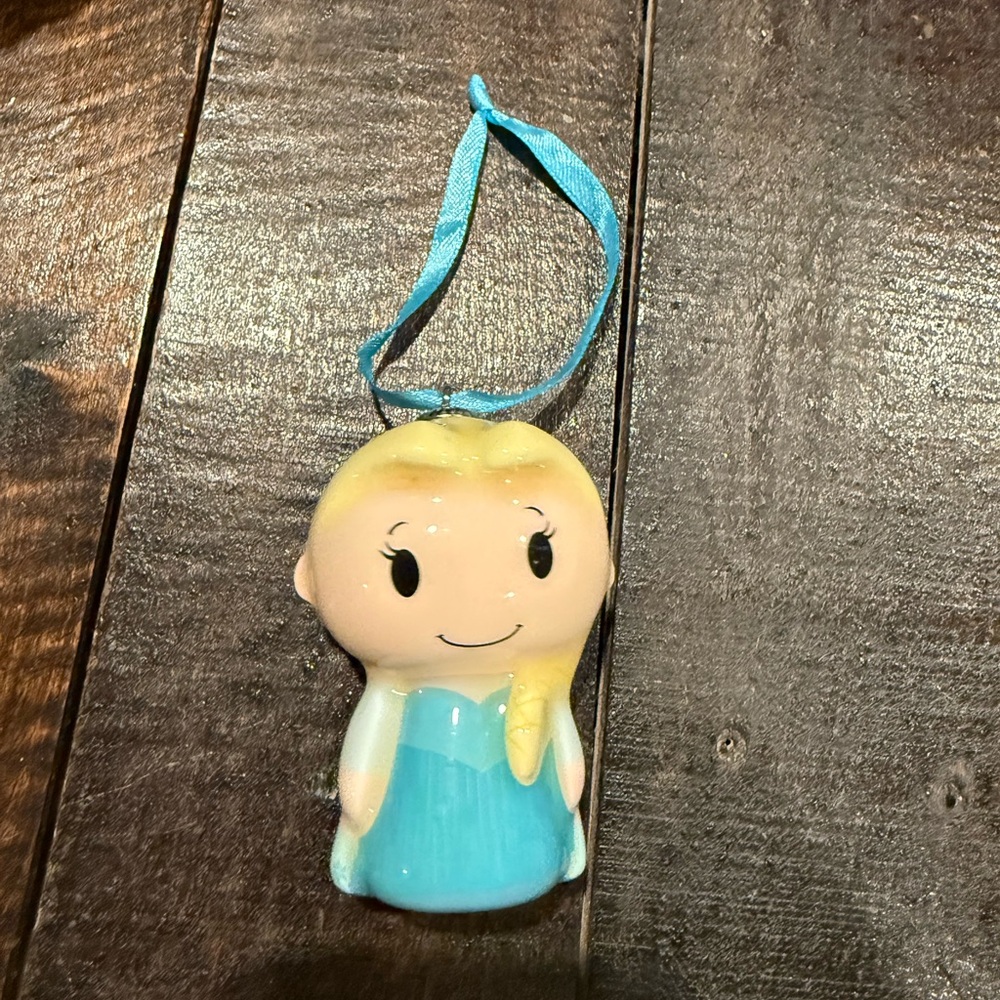 Cute Blue and Yellow Elsa frozen Ornament